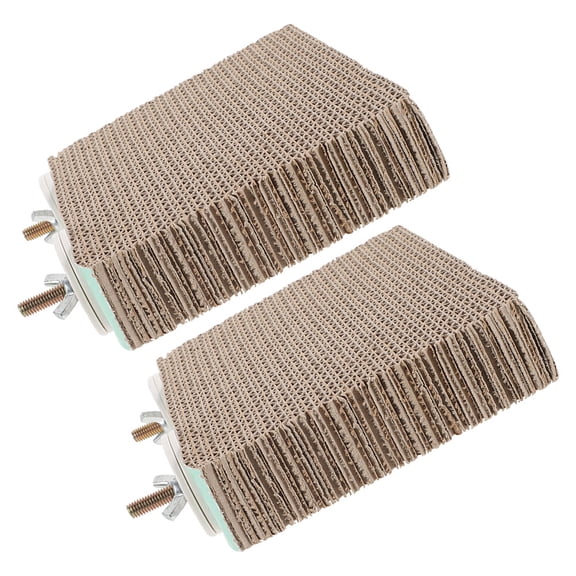 NIAIZEK 2Pcs Bird Platform Perch Bird Perch Platform Light Brown Cardboard For Indoor Use