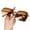 Brown, variant on sunsanly Lady Sunglasses Eye Protection Rimless Gradient Color Sunscreen Anti-UV Decorative Outdoor Vacation Beach Sunglasses Eye Wear Accessories