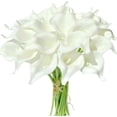 thumbnail image 5 of ENOVA FLORAL 20Pcs Artificial Real Touch Calla Lily Flowers for DIY Wedding Bouquet Party Home Decor, 5 of 5
