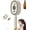 White, variant on Electric Steam Brush for Hair, 2-in-1 Misting Hair Brush with Water Spray, Retractable Air Cushion Massage Comb Anti-Frizz Detangler Tool