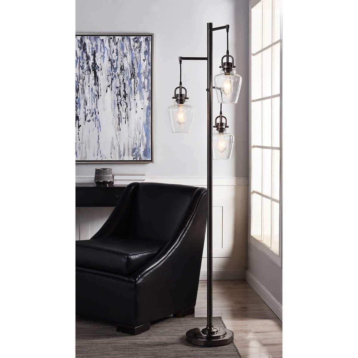 Neptune 3 light floor lamp Clearance