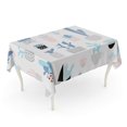 thumbnail image 1 of POGLIP Cute Summer Cactus Pretty and Pastel Colors Big Tablecloth Table Desk Cover Home Party Decor 60x120 inch, 1 of 1