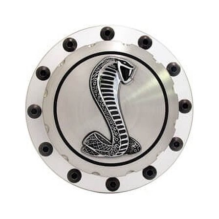 Scott Drake B-9030-COBRA 1965-1973 Billet Fuel Cap Cobra Emblem