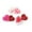 Multicolor2#, variant on ChicYu Heart-Shaped Wooden Valentine's Day Decor Romantic Love Heart Tabletop Ornament Wedding Party Centerpiece for Home Living Room Dining Table Decor