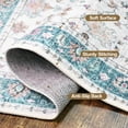 thumbnail image 5 of Dowellia Rugs for Bedroom,3x5 Rug Ultra Soft Washable Rug, Non Slip Area Rug Indoor Entrance, Stain Resistant Rugs for Living Room Bedroom, Vintage Home Decor Area Rugs, Indigo, 5 of 6