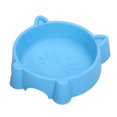 thumbnail image 7 of Walbest Pet Bowl, Cat Face Pet Bowl Durable Anti Slid Solid Color Dog Puppy Kitten Food Water Feeder - Blue, 7 of 7