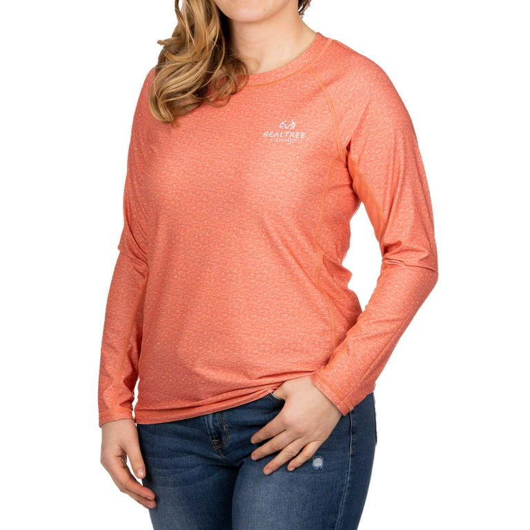 Realtree Aspect Women's Long Sleeve Reversible Fishing Shirt, Size: Large