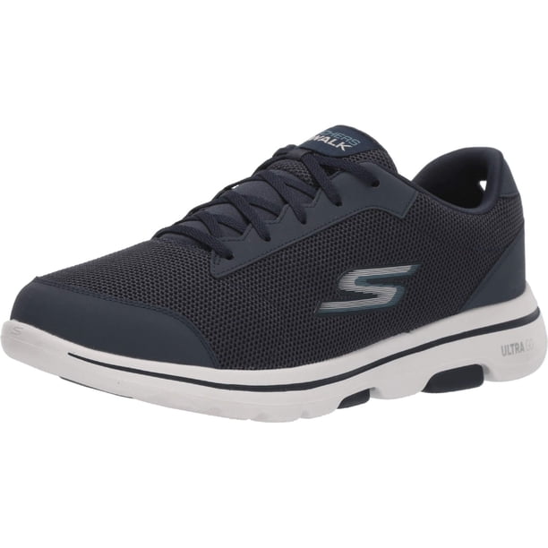 Zapatillas Skechers Gowalk 5 Qualify para Hombre, Atléticas Azul Marino/Azul