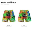 thumbnail image 2 of Looney Tunes Marvin The Martian Boys Swim Trunks Quick Dry Swim Shorts Kids Bathing Suits Boy Swimsuit Swimwear, 2 of 8