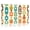 Color 1, variant on 8 Pack Art Acoustic Panels Sound Absorbing Great Smoky Mountains National Park Scenic Sunrise Landscape Decorative Soundproof Wall Panels Self Adhesive for Nursery Game Room Bedroom 48"x32"