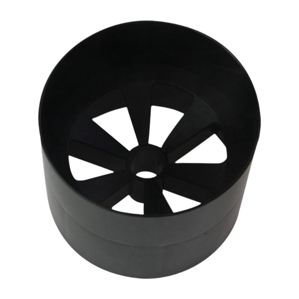 Copa para hoyo de golf, fabricada en plástico de ingeniería, accesorio de golf duradero para uso en interiores y exteriores. Negro