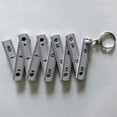 thumbnail image 3 of Sturdy Folding Rulers Keychain Compact Folding Ruler Keychains 50cm Length Ruler For Convenient Measurement, 3 of 11