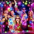 thumbnail image 4 of 12 PCS Flashing Crystal Star Necklaces, Glow Necklaces Bulk Light up Party Favors, LED Glow in The Dark Necklaces for Kids Adults Birthday Glow Party Rave Halloween Goodie Bags Filler, 4 of 7