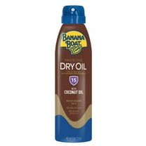 Banana Boat Ultramist Protective Dry Oil Spray SPF 15 Sunscreen 6 fl oz (Pack of 8)