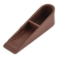 thumbnail image 3 of Soft Plastic Anti-slip  Wedge Door Stop Jam Block Brown, 3 of 4