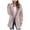 ze Pink, variant on LYXSSBYX Winter Coats for Women Plus Size Clearance Women's Autumn/Winter Solid Color Cardigan Plush Lapel Coat Tops