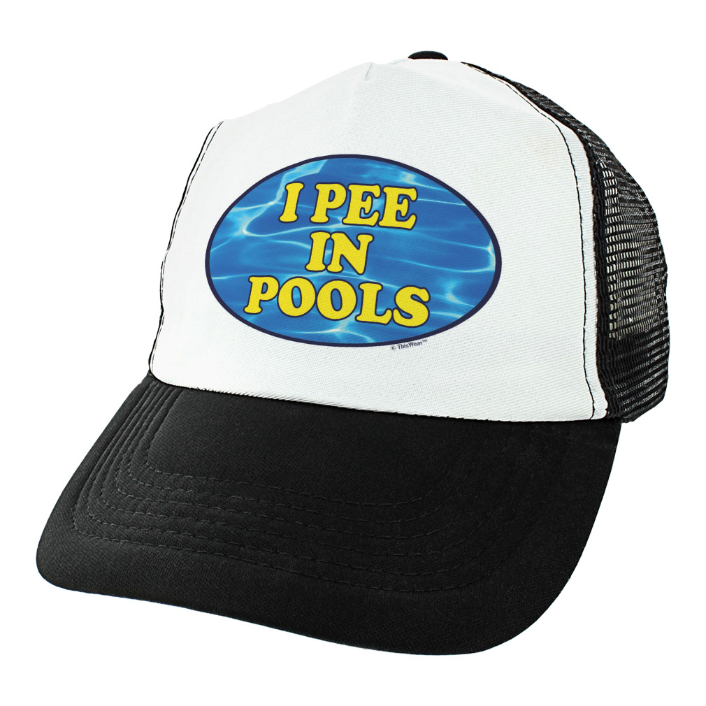 Joke Hat I Pee In Pools Hat Summer Camp Gifts Gag Gifts for Men or