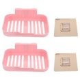 thumbnail image 5 of WEUVEB 2Pcs Adhesive Shower Soap Holder with Dual Soap Box for Rv Bathroom, 5 of 9