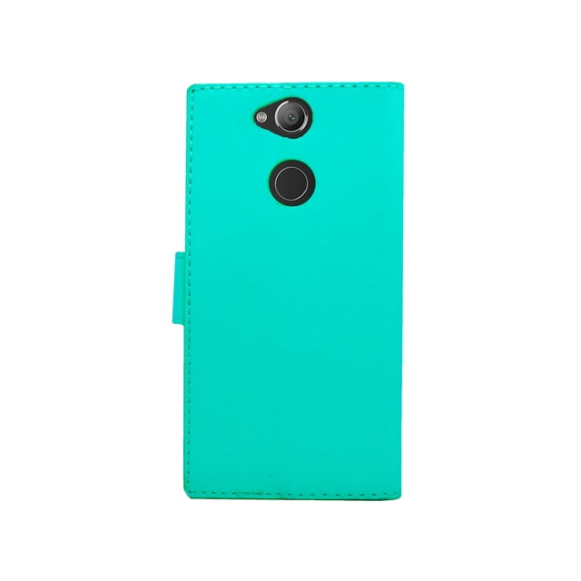 Funda tipo cartera Atti Premier diary para Sony Xa2 Menta
