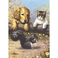 thumbnail image 2 of (2 pack) Mini Paint By Number Kit 5"X7"-Little Friends - Junior, Pk 12, Royal Brush, 2 of 3