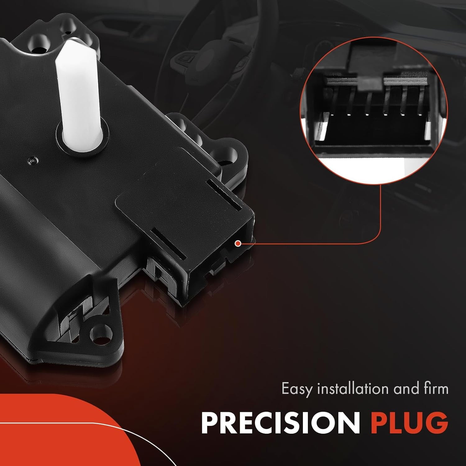 HVAC Recirculation Door Actuator Replacement For 2003-2011 Lincoln Town Car - Direct Fit