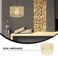 thumbnail image 3 of OULII Abat-Jour Découpé en Forme Dorée Usage Durable Éclairage Intérieur Lot de 1, 3 of 7