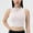 c01Beige, variant on Half Zipper Workout Tank Tops for Women with Built in Bra, Racerback Workout Tops Sleeveless Crop Tops Gym Yoga Tops Purple M
