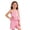 Pink, variant on ITSAME Toddler Girls Outfit Set, Plaid Print Ruffled Camisole and Shorts Summer Casual Clothes 2-Piece Pink Size 4-5
