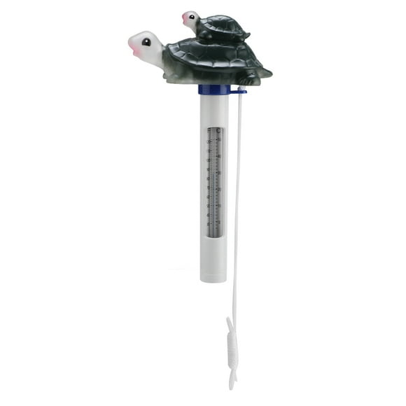 High Accuracy Cute Animal Mini Floating Thermometer for Swimming Pool Spa Hot Tub (Turtle)