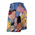 thumbnail image 3 of Hey Arnold Mens Shorts Print Gym Shorts Quick Dry Beach Swim Shorts Mesh Athletic Running Shorts with Liner L, 3 of 8