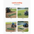 thumbnail image 2 of KFFKFF 6 ft Heavy Duty Tow Behind Drag Harrow with Adjustable Bars & 72 in Chain, Driveway Grader and Landscape Rake for ATV, UTV, Tractor, Mower, and Lawn Leveling Applications, 2 of 9