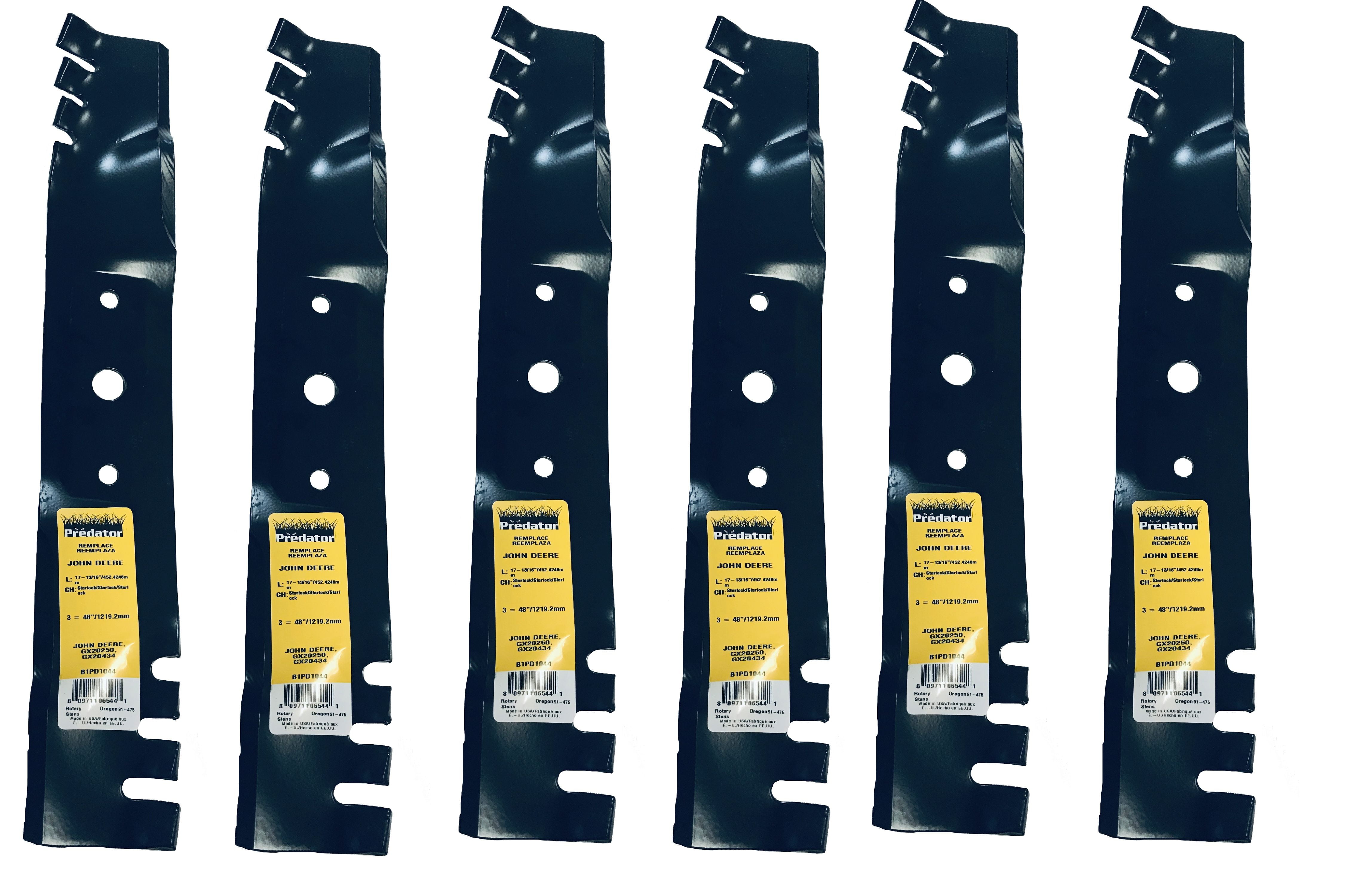 XHT 1713/16" Replacement John Deere Mulching Blades (Set of 6
