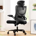 thumbnail image 1 of Silla de Oficina Marsail Ergonómica con Respaldo Alto de Malla Ajustable, 1 of 8