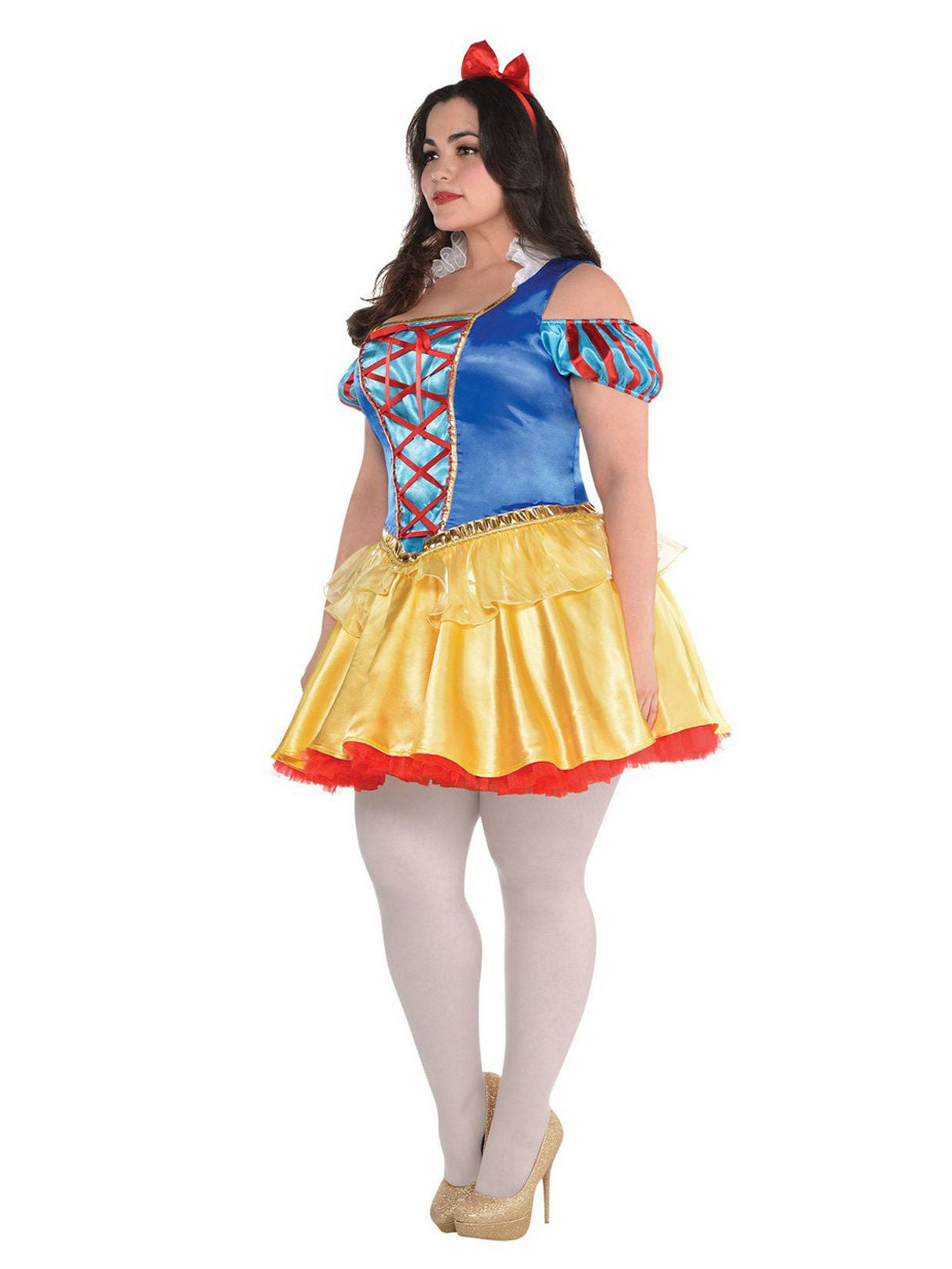 NWT DISNEY Store Snow White Fancy Dress Party Girls 3,4 
