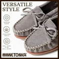 thumbnail image 5 of Minnetonka Women's Tie Slip On, Grey, Size 7, 5 of 6