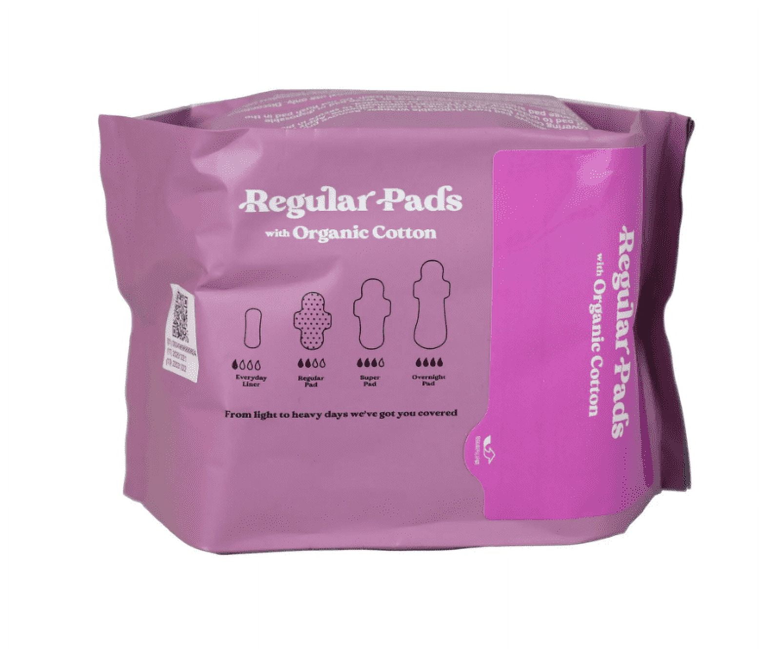 BPure Lavender and Aloe Infused Regular Pads, 10 ct.