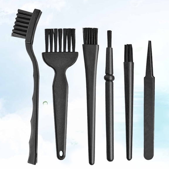 CIMAXIC 6-Pack Plastic Keyboard Duster Set for Computer Cleaning and Dust Removal