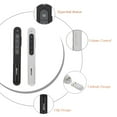thumbnail image 5 of 2.4GHz Wireless PowerPoint Clicker Remote Controller Flip Pen Pointer Handheld PPT Presenter Unibody 10m Controlling Range black, 5 of 6