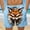 Light Blue, variant on Mens Beach Shorts Summer Drawstring Waist Funny Fox Expression Print Summer Swim Trunks Novelty Beachwear Sports Vacation Shorts with Pockets