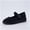 Black, variant on Tapas Canvas Mary Jane Flat Espadrilles for Women, Cushioned Comfort Closed Toe with Adjustable Strap
