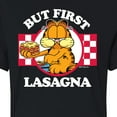 thumbnail image 3 of Garfield - But First Lasagna - Juniors Cropped Cotton Blend T-Shirt, 3 of 5