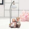 thumbnail image 4 of AOOOWER Romantics Senior Couple Figure Nightlight Old Married Couple Statues for Gift, 4 of 10