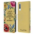 thumbnail image 1 of Head Case Designs Officially Licensed Frida Kahlo Art & Quotes Daring Adventure Leather Book Wallet Case Cover Compatible with Samsung Galaxy A50/A30s (2019), 1 of 6