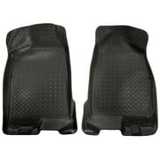 Husky Liners Classic Style Floor Mats | Fits 2004 - 2012 Chevrolet Colorado & GMC Canyon (Crew Cab); 2006 Isuzu I-350 (Crew Cab); 2007-2008 Isuzu I-370 (Crew Cab) | Front Row, 2-pc Black - 32511