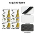 thumbnail image 4 of Fuzoiu Gnome Sweet Honey Print Carpet Floor Mats for Car,Car Foot Mat Set,Universal Fit 4 Piece Mat Pad Set,Fits Most Cars Trucks Vans Sedans SUV Auto Carpet Mat Se, 4 of 7