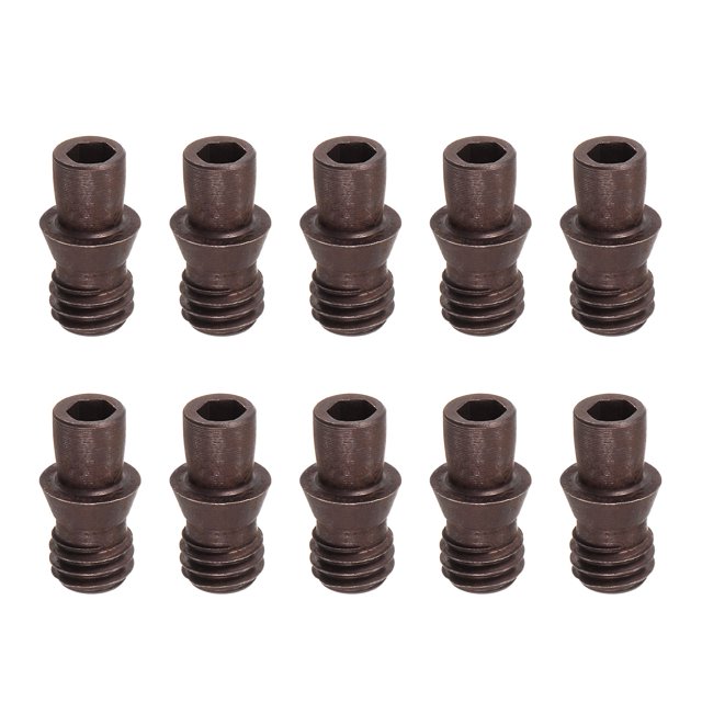 Juego de Tornillos de Fijación M6x13-1 Acero al Carbono Unique Bargains 10uds