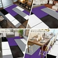 thumbnail image 6 of Purple Grey Geometric 5x7 Area Rugs, Modern Black White Abstract Art Non-Skid Rubber Backing Large Rectangle Rugs - Living Room Bedroom Home Office, Indoor Floor Mat Carpets Washable Rug, 6 of 9