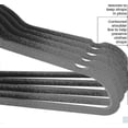 thumbnail image 3 of Non-slip Velvet Hangers - Suit Hangers (10-pack) galvanized hook green, 3 of 4