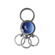 thumbnail image 1 of Deporte de invierno, esqui esquis patron Llavero de metal de acero inoxidable Llavero Anillo de cadena Llavero, 1 of 3