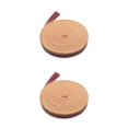 thumbnail image 1 of Inteprter Correa de cuero, cinturón, bolso de hombro, asa para hacer cuero, banda para manualidades, mochila, accesorios para manualidades, 2cm de ancho, vino rojo 2piezas Inteprter CBP182613, 1 of 5